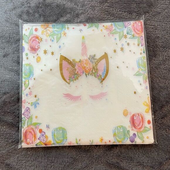 Unicorn Party Decorations set of 81 NWT - Picture 4 of 15